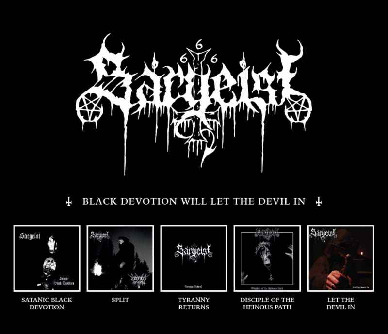 SARGEIST - Black Devotion Will Let the Devil In 5CD BOX